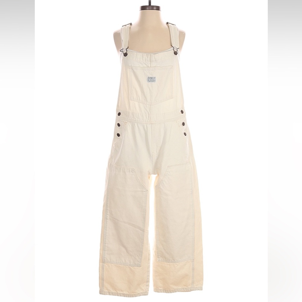 Levi's Women's Off-White Jeans Overalls